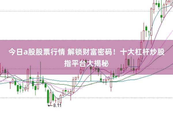 今日a股股票行情 解锁财富密码!十大杠杆炒股指平台大揭秘