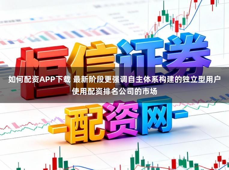 如何配资APP下载 最新阶段更强调自主体系构建的独立型用户使用配资排名公司的市场