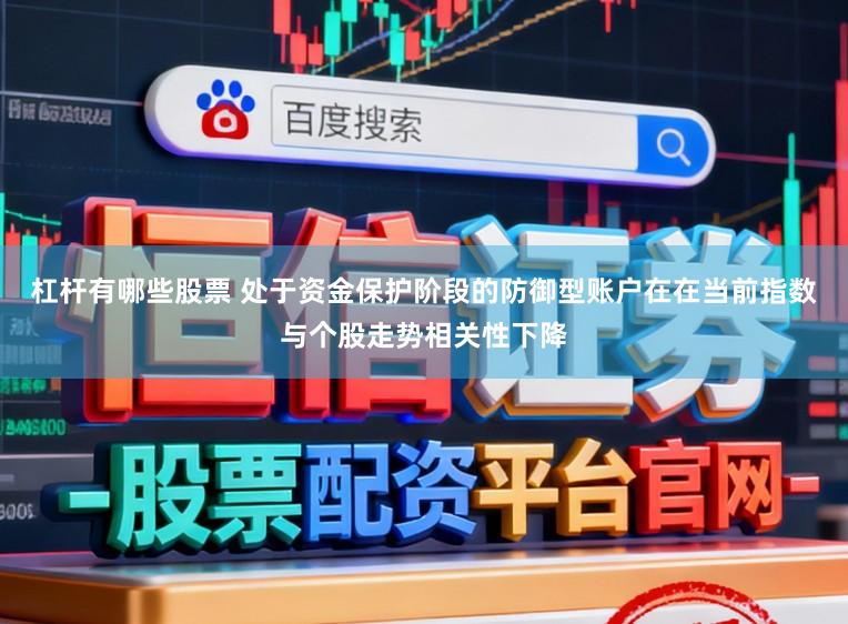 杠杆有哪些股票 处于资金保护阶段的防御型账户在在当前指数与个股走势相关性下降