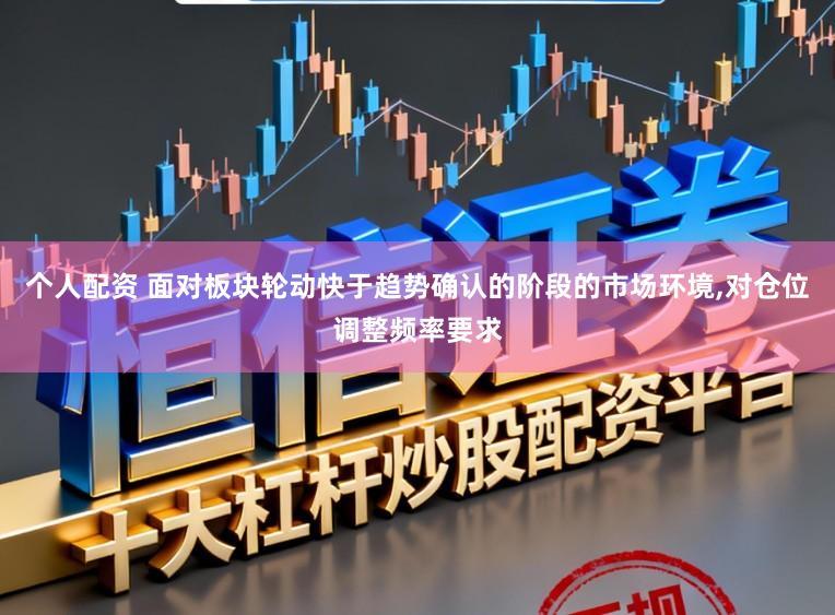 个人配资 面对板块轮动快于趋势确认的阶段的市场环境，对仓位调整频率要求
